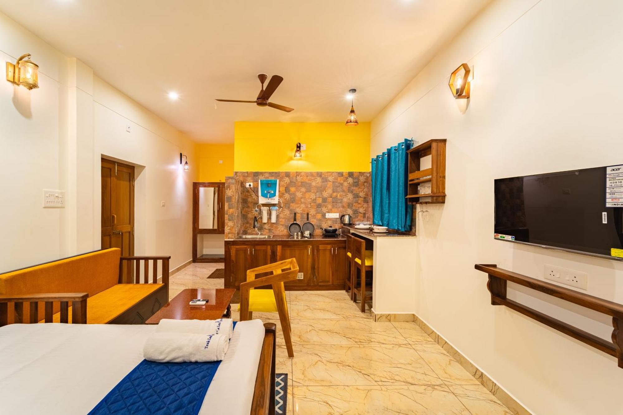 Teak Leaf Gateway Villa With Swimming Pool Indoor Games Kalapettai Экстерьер фото