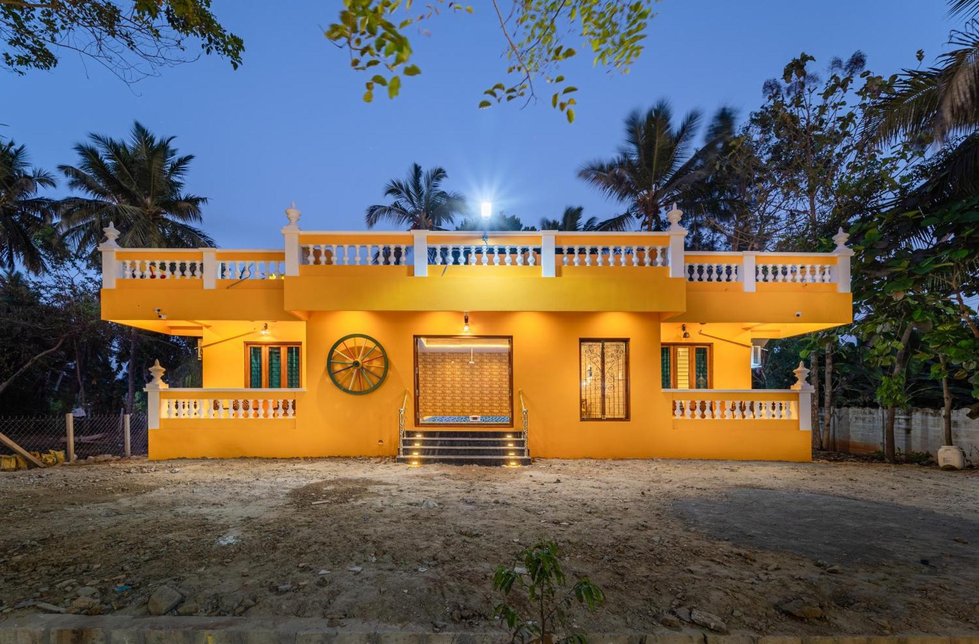 Teak Leaf Gateway Villa With Swimming Pool Indoor Games Kalapettai Экстерьер фото